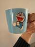 嘉億元哆啦A夢(mèng)兒童牛奶杯陶瓷家用水杯子馬克杯高顏值可愛(ài)伴手禮 開(kāi)心杯-藍色 曬單實(shí)拍圖