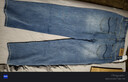 Lee25秋冬新品舒適直筒經(jīng)典五袋款設計淺藍色男牛仔褲潮流 曬單實(shí)拍圖