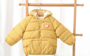 優(yōu)奇嬰兒連帽棉服冬季加絨加厚兒童外套羽絨棉服男女童寶寶棉襖上衣 曬單實(shí)拍圖