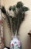 愛(ài)喜達（AIXIDA）孔雀尾羽毛天然真孔雀羽毛翎尾大眼睛 客廳擺件花瓶插花裝飾品diy 120-130厘米：優(yōu)選大眼睛12支 曬單實(shí)拍圖