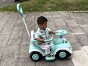 子梵嬰兒扭扭車(chē)帶護欄兒童扭扭車(chē)滑行車(chē)手推車(chē)寶寶學(xué)步助步車(chē)男女搖擺 粉太空人燈光音樂(lè )推把護欄腳踏萬(wàn) 曬單實(shí)拍圖