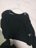 優(yōu)衣庫女裝精紡美利奴羊毛圓領(lǐng)針織開(kāi)衫/長(cháng)袖通勤秋冬新款478331 09 黑色 M 曬單實(shí)拍圖