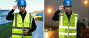 徽安良品反光背心 領(lǐng)導高端應急反光衣馬甲 交通建筑工地施工熒光背心 安全員監理工程加厚反光馬甲可印字 熒光黃 XXL 曬單實(shí)拍圖