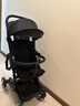 愛(ài)貝麗遛娃神器嬰兒推車(chē)超輕便MINI口袋推車(chē)傘車(chē)易折疊小不點(diǎn)6S黛黑 曬單實(shí)拍圖
