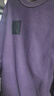 馬克華菲【320G重磅】抗菌圓領(lǐng)衛衣男2025秋季新款刺繡長(cháng)袖T恤潮3002 紫色 加絨 XL 180 曬單實(shí)拍圖