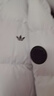 阿迪達斯（adidas）三葉草系列 中性 3S LONG DOWN U 長(cháng)款羽絨服 KC2566 白色  2XL  曬單實(shí)拍圖