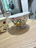 【新品首發(fā)】迪士尼奇趣系列陶瓷斗笠碗飯碗釉下彩餐具高顏值吃飯 5英寸斗笠碗（黛絲） 曬單實(shí)拍圖