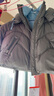 鴨鴨（YAYA）鞠婧祎同款羽絨服女短款2025秋冬新款韓版時(shí)尚加厚保暖顯瘦外套XH 灰色 S （155） 曬單實(shí)拍圖