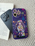 圣圖朗新款17蘋(píng)果16多巴胺女孩iphone15promax可愛(ài)14plus手機殼12卡通11高級感XS全包液態(tài)硅膠軟13防摔套 液態(tài)硅膠-捧花女孩-暗紫色  iPhone 16 pro 曬單實(shí)拍圖