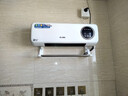駱駝暖風(fēng)機家用浴室防水取暖器壁掛式電暖器小空調式熱風(fēng)扇電暖氣烤火爐衛生間熱風(fēng)扇小太陽(yáng)加熱器 免打孔溫控數顯遙控版2KW+定時(shí)+掛衣架+純銅電機 曬單實(shí)拍圖