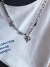 戚小米項鏈男潮小眾高級感男生鎖骨鏈嘻哈ins百搭鈦鋼鏈子衣服掛飾吊墜 曬單實(shí)拍圖