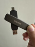 閃迪（SanDisk）256GB USB3.2 Type-C 雙接口 DDE1高速固態(tài)U盤(pán) 讀1000MB/s 寫(xiě)900MB/s 兼容手機電腦大容量金屬優(yōu)盤(pán) 曬單實(shí)拍圖