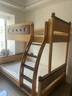 源氏木語(yǔ)兒童家具兒童高低床全實(shí)木上下鋪雙層床互不打擾上下床小戶(hù)型兒童子母床 泡泡魚(yú)床-上0.9m下1.2m+床墊*2 曬單實(shí)拍圖