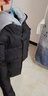 新款男童棉衣假兩件秋冬季羽絨棉服保暖連帽加厚棉服兒童上衣外套 黑色 【加厚不跑絨秒發(fā)京東】 170 建議身高155-165CM 曬單實(shí)拍圖