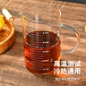 巴比客量杯燒杯刻度玻璃杯帶手柄耐冷熱水杯烘焙杯子1000ml*1帶蓋 曬單實(shí)拍圖