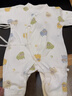 貝瑞加（Babyprints）嬰兒連體衣2件裝新生寶寶純棉A類(lèi)衣服四季柔軟內衣爬服 黃熊59 曬單實(shí)拍圖