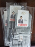 浪莎（LangSha）五指襪純棉男士秋冬天中厚款中筒襪子防臭吸汗透氣分趾襪全棉 100%棉淺灰色五指中筒男襪5雙 均碼 曬單實(shí)拍圖