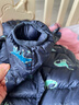 戴維貝拉（DAVE＆BELLA）秋冬兒童羽絨服男童洋氣外套女寶寶連帽保暖外套 曬單實(shí)拍圖