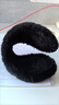 回力耳罩男冬季加絨保暖防凍耳套女護耳后戴式耳捂子防寒騎行耳包 黑色【不可折疊 毛絨保暖】 曬單實(shí)拍圖