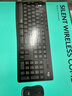羅技（Logitech）MK295鍵鼠套裝無(wú)線(xiàn)辦公輕音商務(wù)鍵盤(pán)鼠標筆記本電腦打字帶無(wú)線(xiàn)2.4G接收器 MK295無(wú)線(xiàn)套裝 黑色 曬單實(shí)拍圖