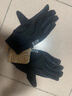 EVR防風(fēng)抓絨騎行手套長(cháng)指秋冬季保暖減震自行車(chē) 黑色-加絨加厚 XL 曬單實(shí)拍圖