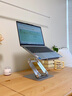 颯望【德國】筆記本散熱支架鋁合金電腦升降桌面辦公托架增高便攜折疊蘋(píng)果MacBook立式懸空桌面支架 【720°旋轉】高度隨心調-三棱軸增穩-天然橡膠木 曬單實(shí)拍圖