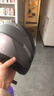 野馬特大號摩托車(chē)男士頭盔冬季四分之三半盔電動(dòng)摩托車(chē)四季通用大頭圍 皮亞鈦灰防霧透明 4XL（62-65CM） 曬單實(shí)拍圖