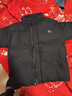 紅蜻蜓（RED DRAGONFLY）棉服男冬季加厚立領(lǐng)棉襖時(shí)尚休閑防風(fēng)保暖防寒舒適男外套黑色XL 曬單實(shí)拍圖