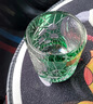 DSHCOTE江戶(hù)切子手工輕奢威士忌杯酒杯星耀水晶玻璃杯 青綠色/太空星耀 紙盒裝 曬單實(shí)拍圖