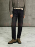 GXG男裝 商場(chǎng)同款黑灰修身牛仔褲小腳通勤長(cháng)褲 25年春G25X051011 黑灰 L 曬單實(shí)拍圖