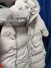 香影超好看香芋紫羽絨服女2025冬季新款白鴨絨連帽大毛領(lǐng)時(shí)尚外套 紫色 M 曬單實(shí)拍圖