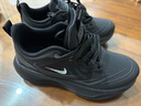 品牌男鞋秋冬運動(dòng)休閑鞋網(wǎng)面/皮面輕便減震炭板跑步鞋旅游鞋子男 黑色【皮面 NK8521】 40 【運動(dòng)鞋標準碼】 曬單實(shí)拍圖
