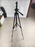 鉑吶苓相機支架三腳架云臺直播單反手機架自拍桿防抖架穩定器適用索尼佳能輔助攝影戶(hù)外旅游拍照設備 通用三角支架【1.5m黑色】 曬單實(shí)拍圖