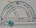 Brangdy量角器四年級多功能量角器和三角尺套裝四年級活動(dòng)角三角尺透明刻度幾何繪圖直尺手抄報畫(huà)圓神器 半圓活動(dòng)角量角器 加厚2mm清晰透明刻度精準 曬單實(shí)拍圖