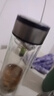 北牧星高硼硅玻璃杯雙層玻璃杯子加厚水晶杯商務(wù)男士杯辦公室茶杯 茶水分離杯 曬單實(shí)拍圖