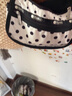LeSportsac樂(lè )播詩(shī)波點(diǎn)系列復古黑白波點(diǎn)可愛(ài)斜挎包情人節禮物時(shí)尚包包女包 白底黑色小波點(diǎn) 曬單實(shí)拍圖