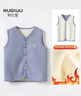 努比屋兒童馬甲男童內穿保暖背心2024新款女童秋冬款馬夾男孩春秋坎肩 曬單實(shí)拍圖
