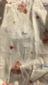 全棉時(shí)代25秋新品睡衣【輕盈柔軟平衡熱濕】萌寵情侶家居服雙層紗布印花 曬單實(shí)拍圖