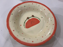 【四盤(pán)】 水果可頌系列陶瓷釉下彩8英寸盤(pán)子家用餐具可愛(ài)手繪飯盤(pán) 【紅色西瓜】盤(pán)子 1個(gè) 8英寸 曬單實(shí)拍圖