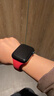 紐鯨 NEWTLE WHALE小蠻腰硅膠表帶適用于A(yíng)pple watchS9/4/5/6/7/8/SE/Ultra蘋(píng)果手表iWatch細表帶男女款純色簡(jiǎn)約風(fēng) 酒紅色 45mm 曬單實(shí)拍圖