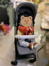 Hauck碳纖維嬰兒車(chē)口袋推車(chē)輕便可坐可躺可登機嬰兒推車(chē)溜娃神器 華麗灰-透氣側翼+收納袋 曬單實(shí)拍圖