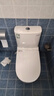 品牌快沖馬桶直邊無(wú)唇邊無(wú)凹槽家用大口徑虹吸式無(wú)棱內壁坐便器 A款【直邊無(wú)唇邊無(wú)凹槽】單孔+馬桶配件. 坑距300【單排污孔】免費包安裝 300 曬單實(shí)拍圖
