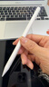 Apple/蘋(píng)果 Pencil Pro 磁吸觸控筆手寫(xiě)筆蘋(píng)果筆電容筆書(shū)寫(xiě)繪畫(huà)ipad筆 適用于iPad mini/Pro/Air 曬單實(shí)拍圖