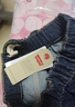 LEVI'S李維斯兒童牛仔褲秋季男童女童原牛軟牛仔休閑長(cháng)褲 星空藍 曬單實(shí)拍圖