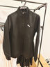 安踏運動(dòng)外套男士秋冬季款開(kāi)衫立領(lǐng)夾克衫衛衣長(cháng)袖拉鏈上衣舒適休閑 -4基礎黑 L (175) 曬單實(shí)拍圖