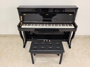 雅馬哈電鋼琴重錘88鍵初學(xué)者專(zhuān)業(yè)考十級智能鋼琴成人家用兒童幼師電子琴 立柜款重錘鍵-烤漆黑【真鋼級】 曬單實(shí)拍圖