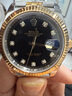 【二手99新】勞力士（ROLEX）日志型系列 126300/126333自動(dòng)機械 二手勞力士男表 41mm 黑盤(pán)鑲鉆 m126333-0006 曬單實(shí)拍圖