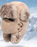 虎閣 雷鋒帽男女 帽子秋冬防寒面罩戶(hù)外騎行棉帽哈爾濱旅游保暖裝備 曬單實(shí)拍圖