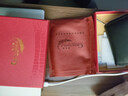 鱷魚(yú)恤新年禮物頭層牛皮卡包男士銀行卡多卡位多功能小巧零錢(qián)包 曬單實(shí)拍圖