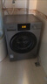 松下【吳磊推薦】10公斤大容量滾筒洗衣機 羊毛洗羽絨洗泡沫凈洗滌智能洗滌家用節能變頻電機 XQG100- N1MT【銀色1.03洗凈比】 曬單實(shí)拍圖